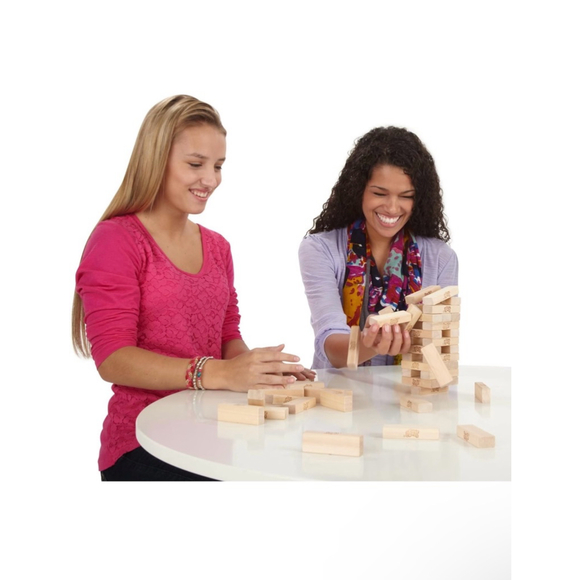 Hasbro Jenga Classic Game with Genuine Hardwood Blocks,Stacking Tower Game - Picture 6 of 6